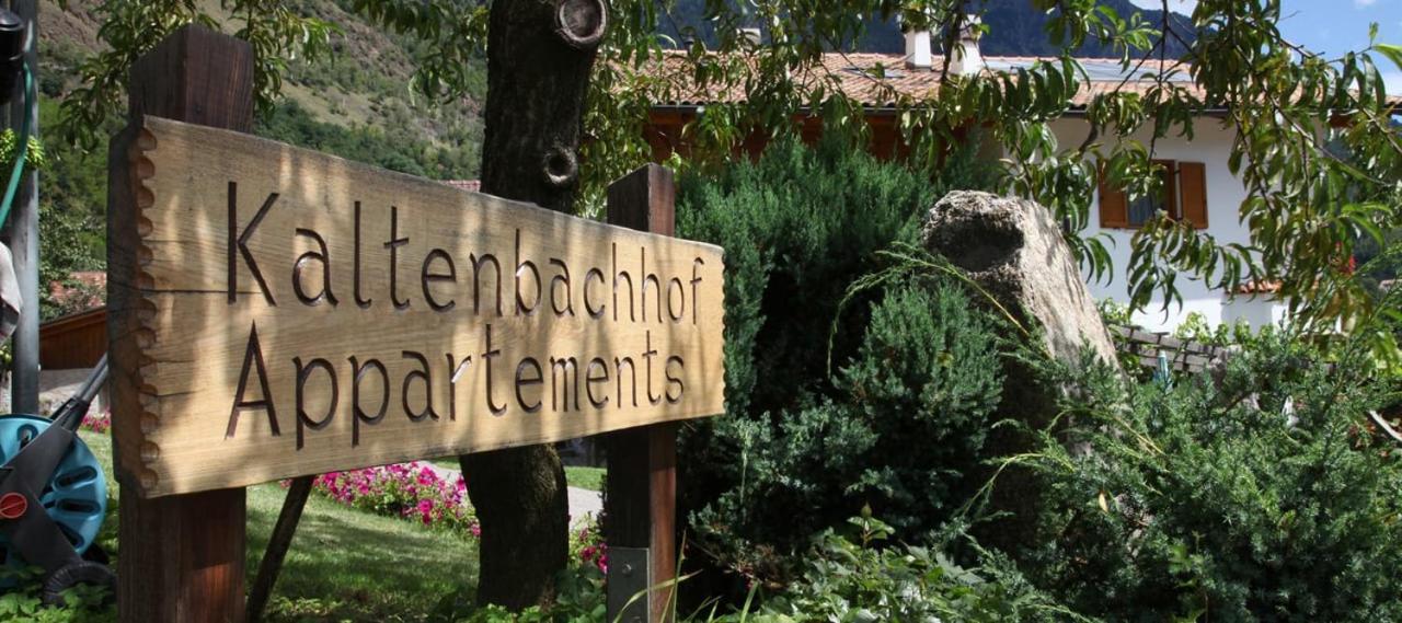 Ferienwohnungen Kaltenbachhof - Urlaub Auf Dem Biobauernhof Parcines Eksteriør bilde